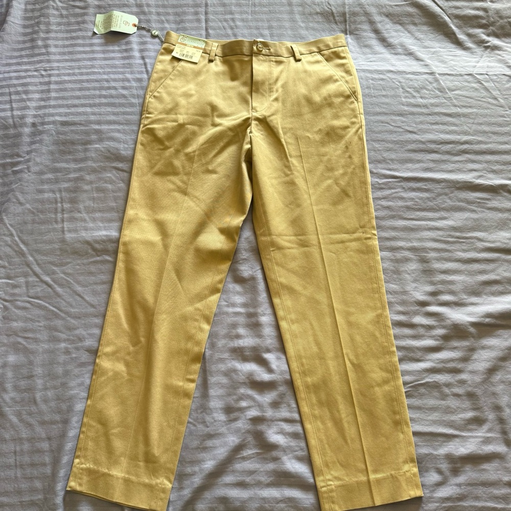 Class Club Boys Stretch Dress Pants Khaki 14H – New with Tags - Picture 2 of 10